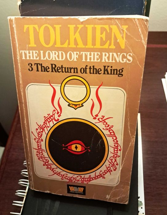 J R R Tolkien - Senhor dos Anéis Vol. I, II e III Paperback 1979 ENG