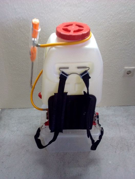 Pulverizador de mochila a gasolina