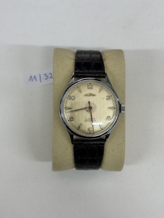 Delbana Vintage – klasyczny zegarek szwajcarski 37 mm Kolekcjonerski 11/32