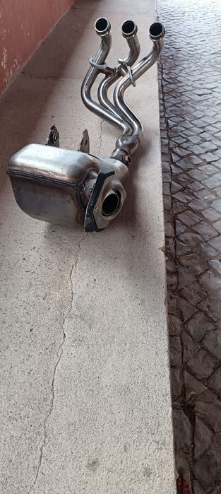 Escape de moto inox Yamanha