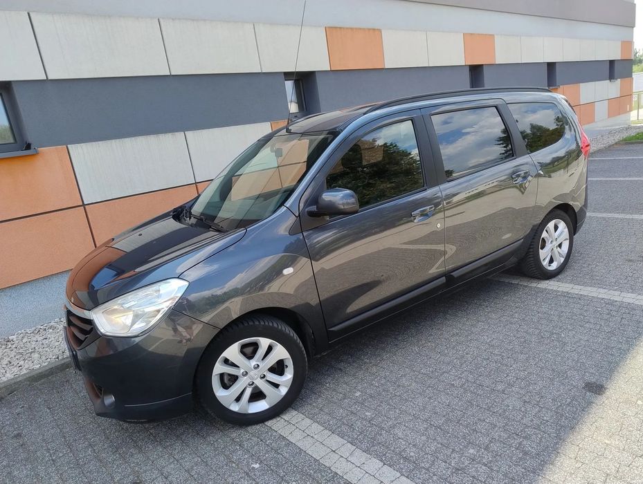 Dacia Lodgy 1.2 TCE (115KM) Opłacona Stan Idealny 7-Osób Oryginał Lakier Serwis Km