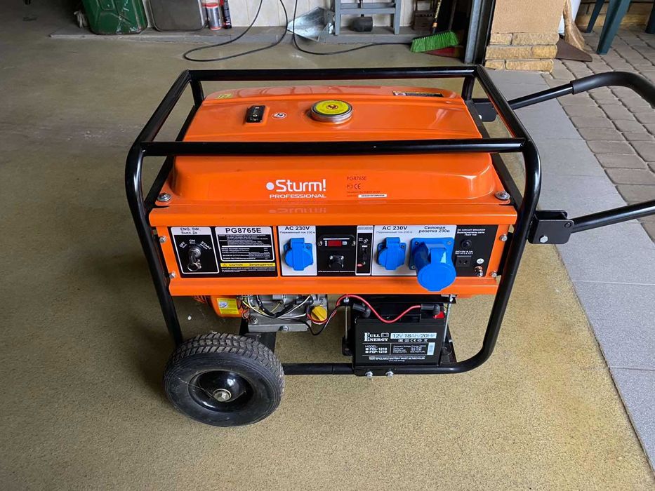 Продам генератор STURM PG8765E