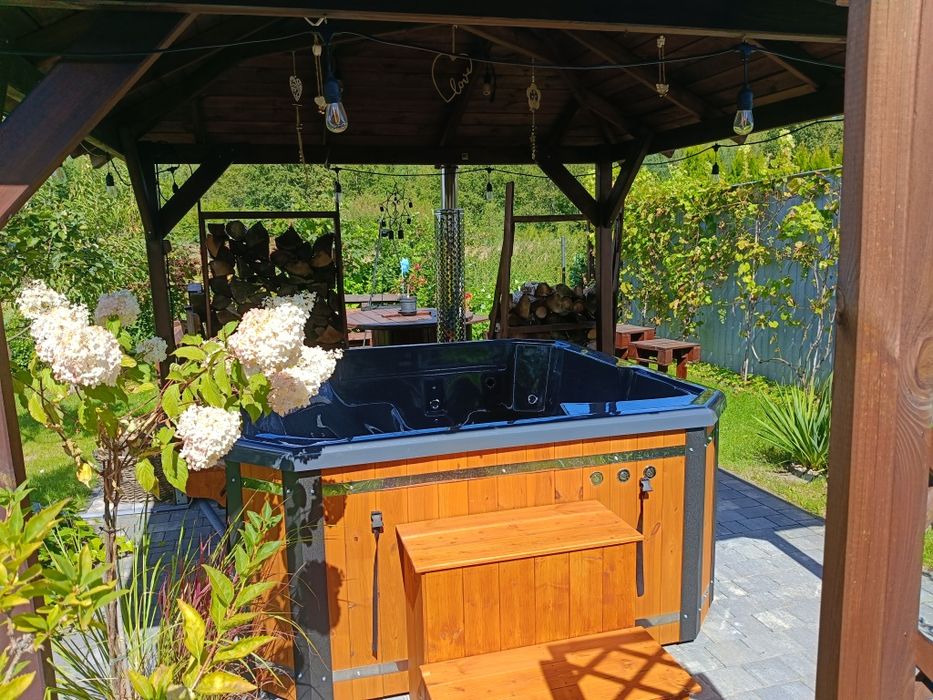Jacuzzi ogrodowe Balia Ogrodowa z piecem zewnetrznym, raty 0%