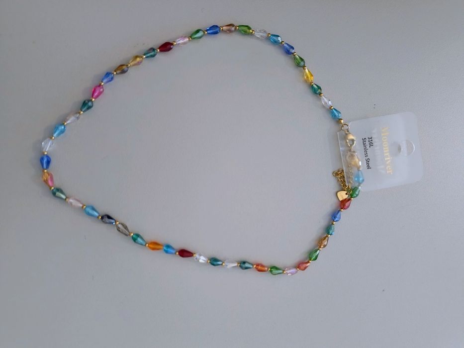 Naszyjnik z koralików Moonriver