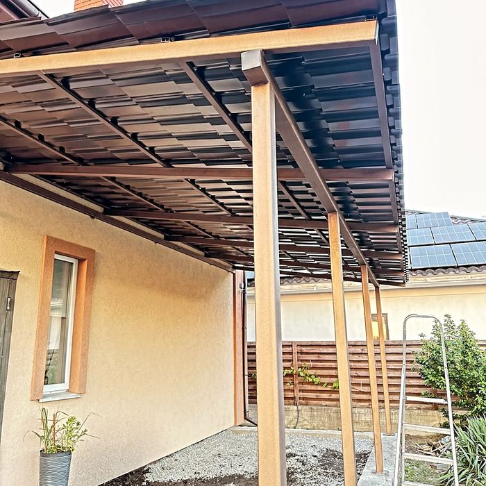 Тераси Навіси Металоконструкції під ключ