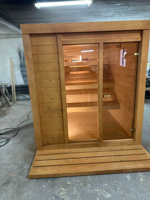 Sauna Ogrodowa , sauna model S DLA 3-5 OSÓB montaż cały kraj
