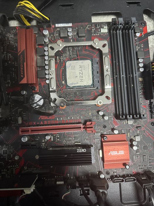 Комплект ам4 ryzen 3600/16gb ddr4/ssd m2 +  бокс кулер