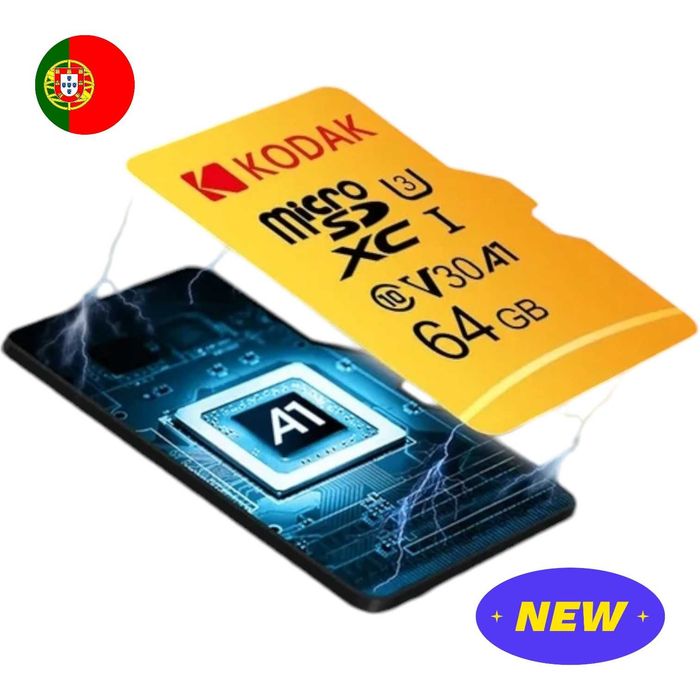 64GB microSD Card KODAK UHS-I U3 V30 A1 Ultra Performance