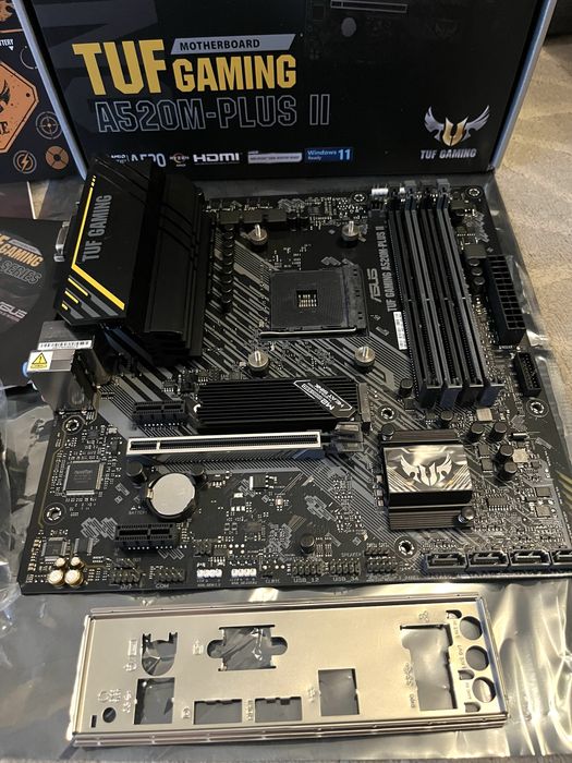 Motherboard Asus tuf gaming A520M-PLUS II garantia