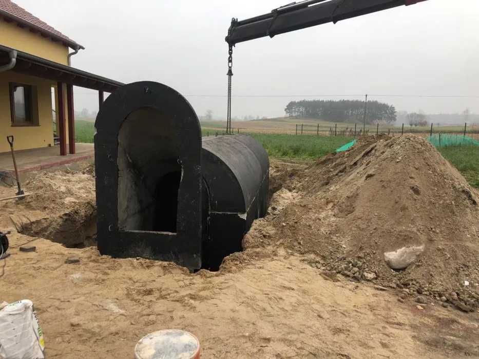 Piwniczka półokrągła piwnica betonowa ziemianka Producent Łask Błaszki