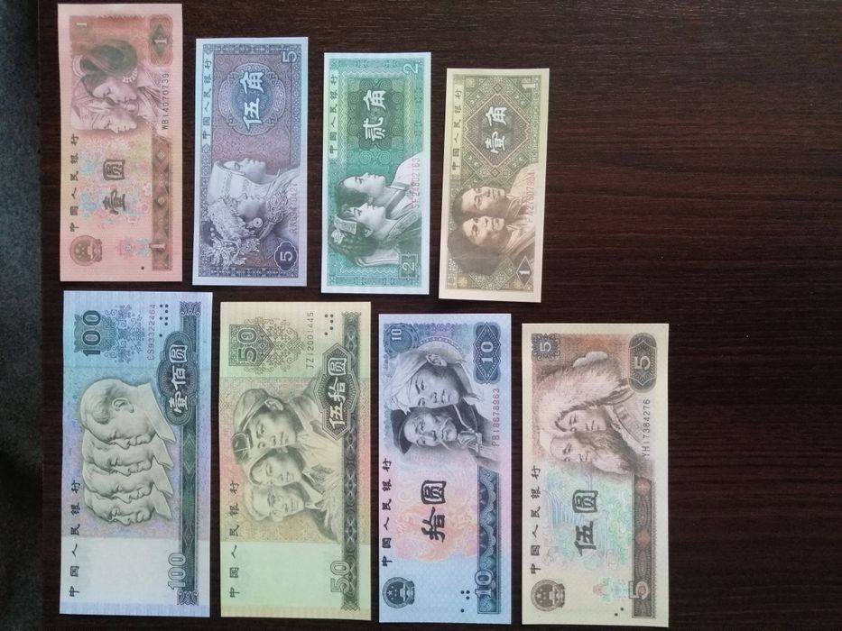 Banknoty Kanada Meksyk Chiny kopie.