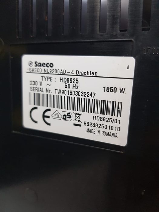 Кавомашина Saeco PicoBarista