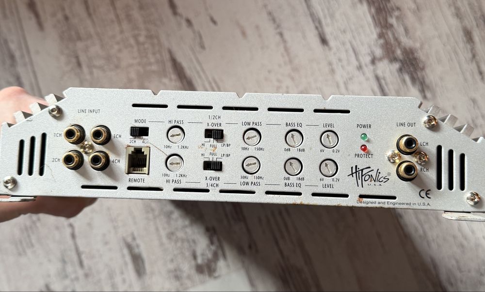 Wzmacniacz Hifonics ZX6400 2x250W RMS Orzesze Peclówka • OLX.pl