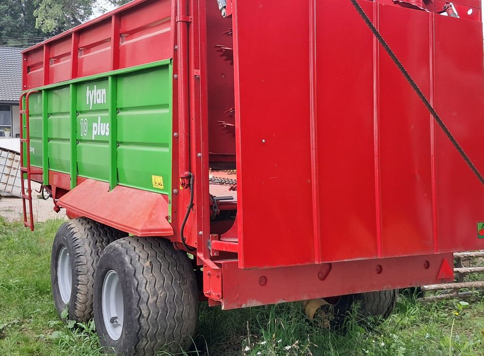 Rozrzutnik obornika unia tytan 10 plus