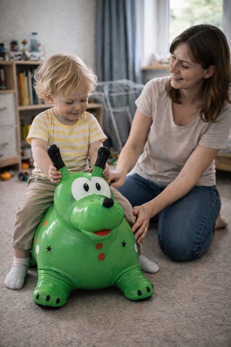 Skoczek dla dziecka Pies Pluto | Skacząca zabawka 2-5 lat