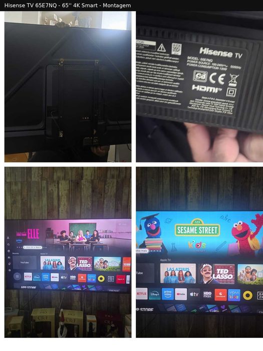 TV HISENSE 55 polegadas 4k