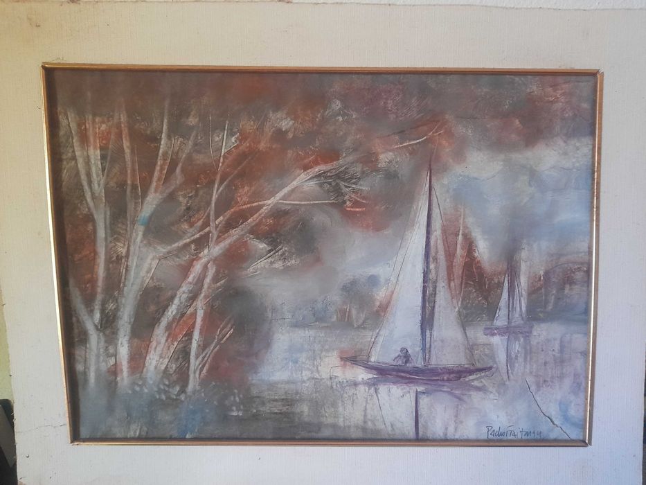 Oleo sobre tela Pedro Freitas