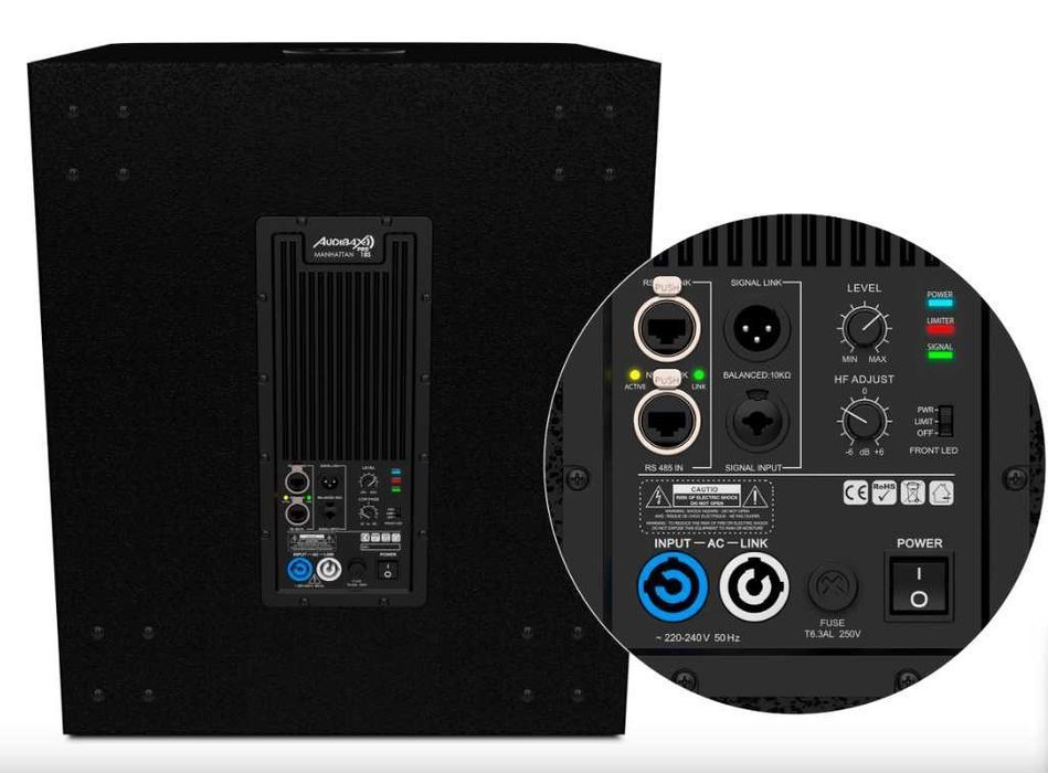 Audibax Pro Manhattan 18S Active PA 18 3600W
