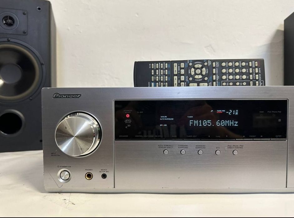 Pilot! 7.1 Amplituner Pioneer VSX-923-S, 7*150 Wat, HDMI, WAV, FLAC, A