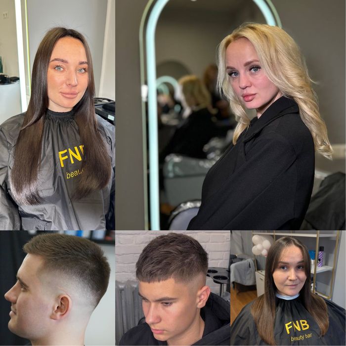 Жіночі та чоловічі стрижки ,фарбування