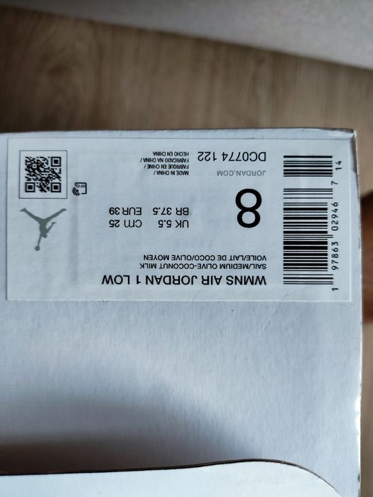 Ténis Nike Air Jordan 1 Low - NOVOS