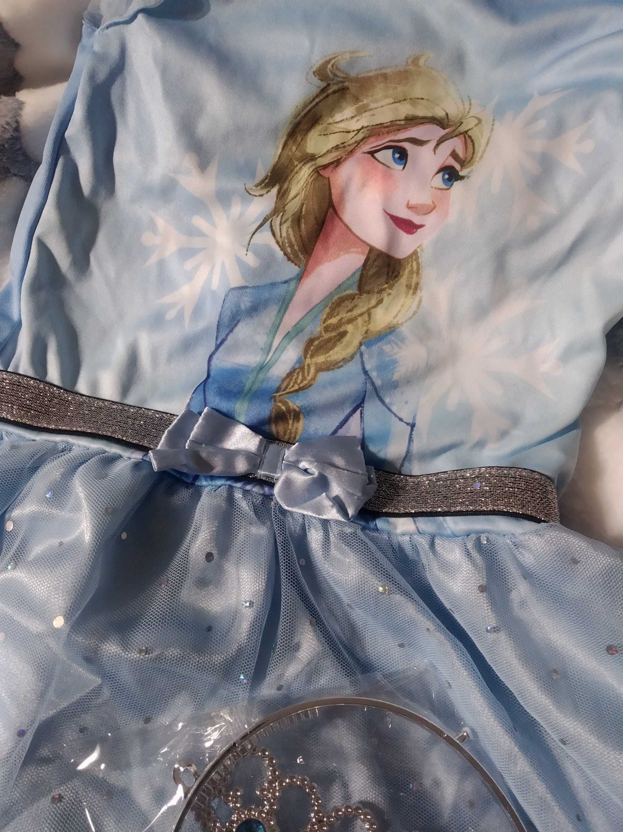 Fantasia elsa frozen 3 cheap anos
