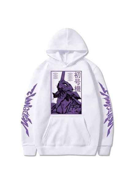 Худі на флісі з принтом аніме