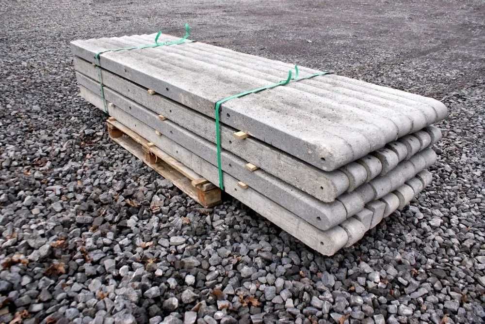 Słupek betonowy do siatki 2.6m Słupki betonowe PRODUCENT