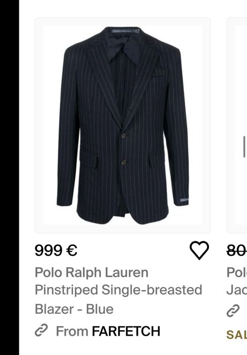 Піджак Ralph Lauren.corneliani