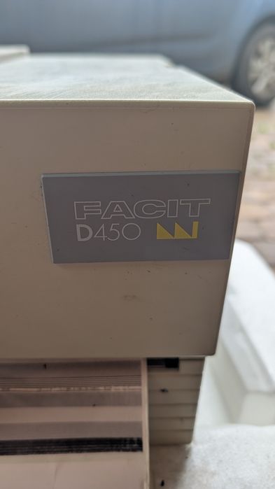 Drukarka etykiet Facit D450 retro