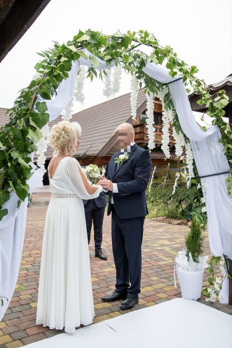 Suknia ślubna boho 42