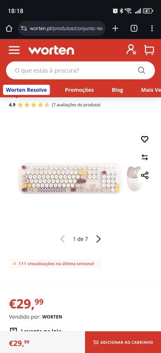 Teclado da marca MKPLUS