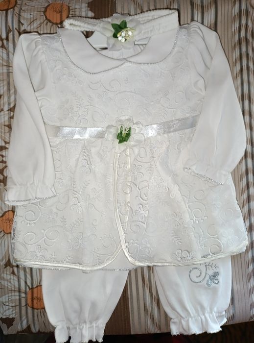 Набір одягу для хрещення 74 см