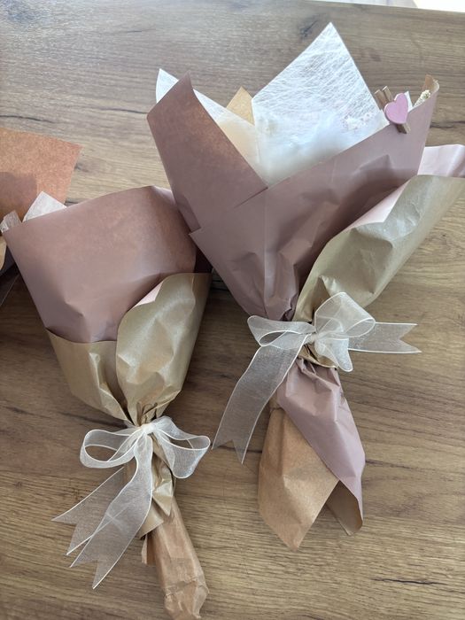 Świece sojowe kwiaty