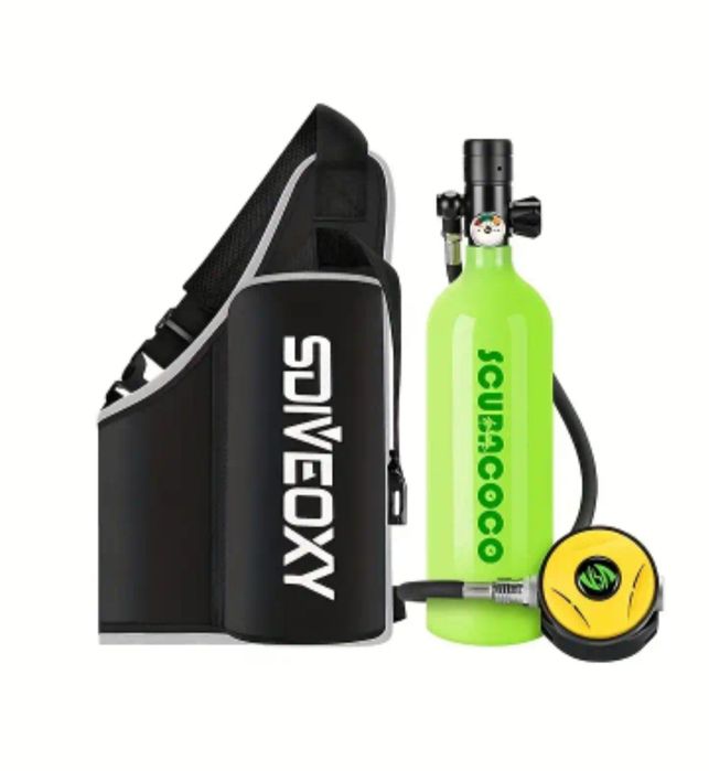 Балон для дайвинга 1л. Мини акваланг.