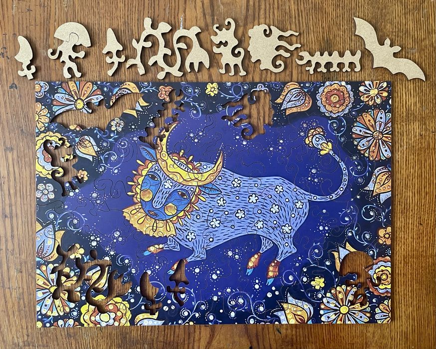 Фігурний пазл Дивозвір