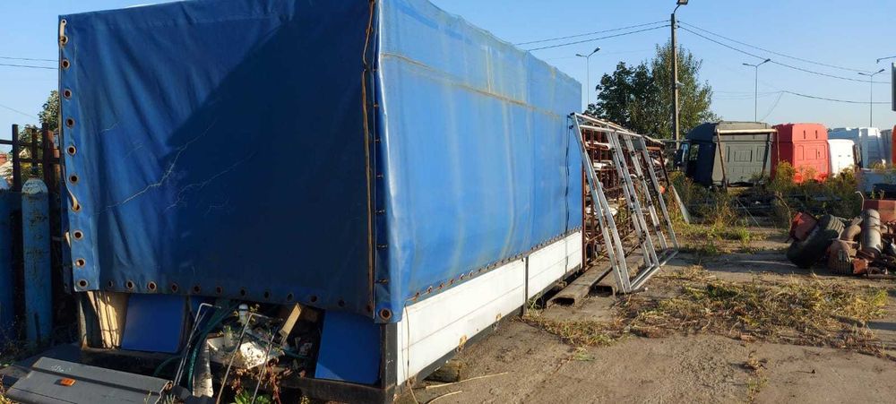 Skrzynia ładunkowa BURTA 80CM. plandeka firanka