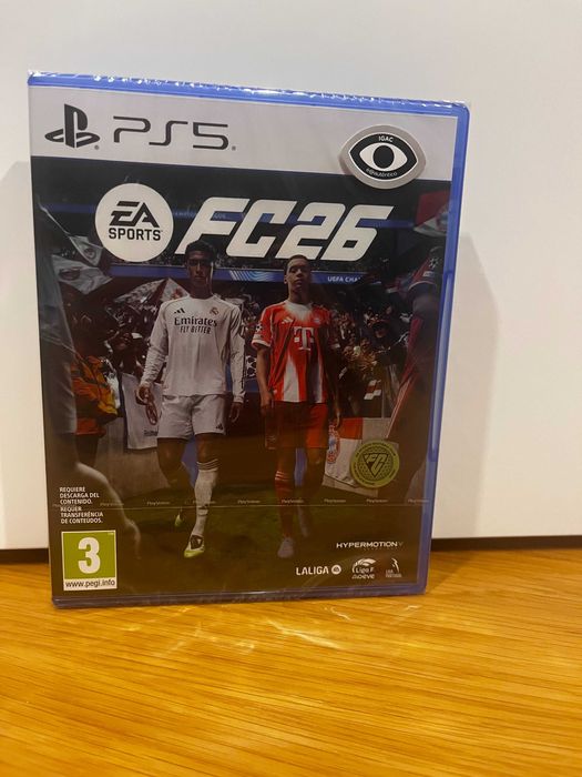 Vendo jogo FC 26 para a PS5 novo