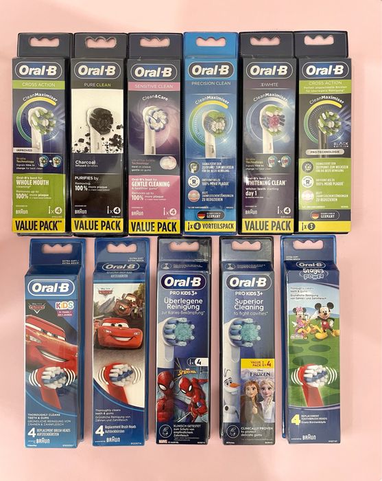 Оригінальні насадки з Німеччини Oral-b Braun виробник