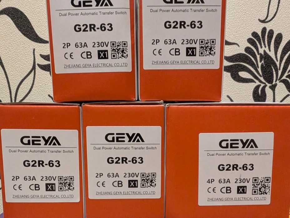 АВР ATS автомат вводу резерву GEYA G2R  2Р 63А