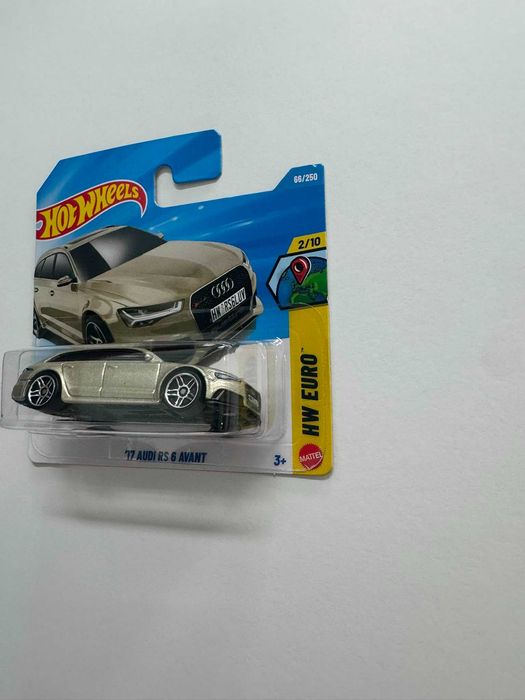 Hot Wheels '17 Audi RS 6 Avant Champagne Metallic | Novo Selado | HW Euro 66/250