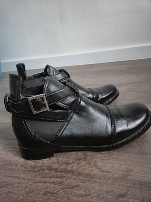 Шкіряні ботінки черевики Armani Exchange 38 розмір