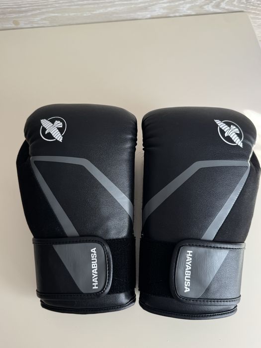 Боксерські рукавиці Hayabusa E1 Boxing Gloves 14 унцій чорний