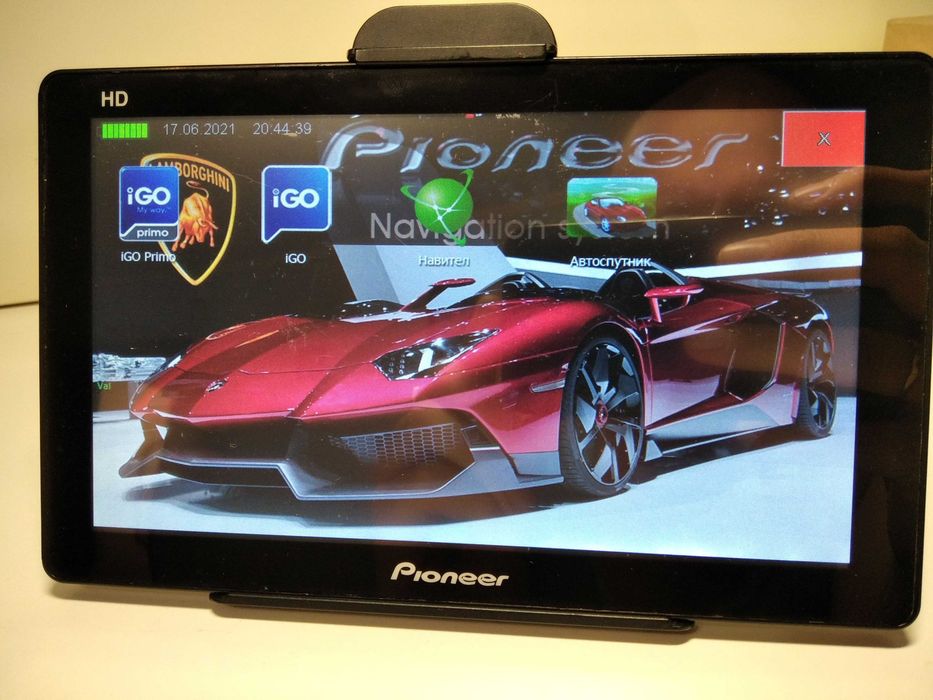Вантажний GPS навігатор Pioneer 7 дюймів. Україна - Європа 2025р!