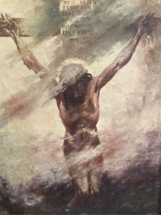 Pintura Cristo Séc. XVIII