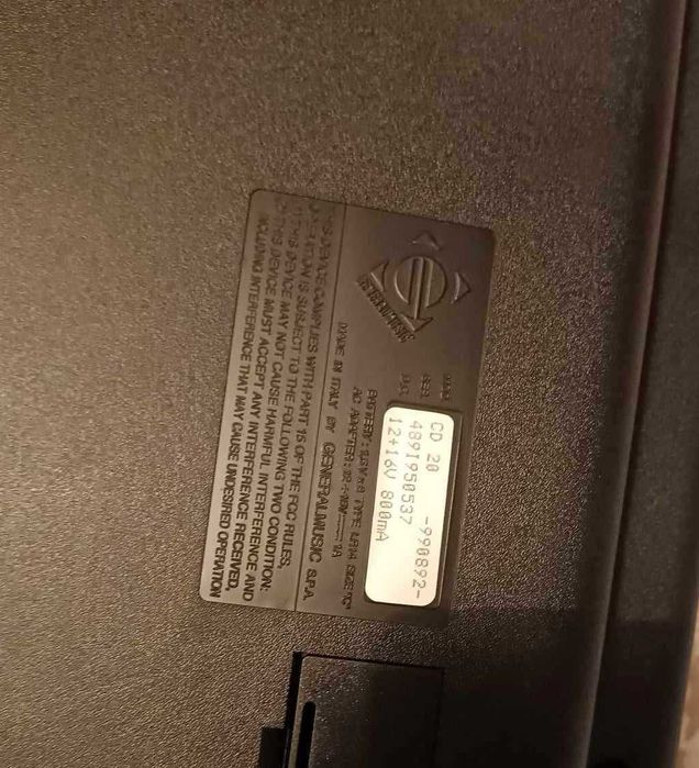 teclado de piano + suporte