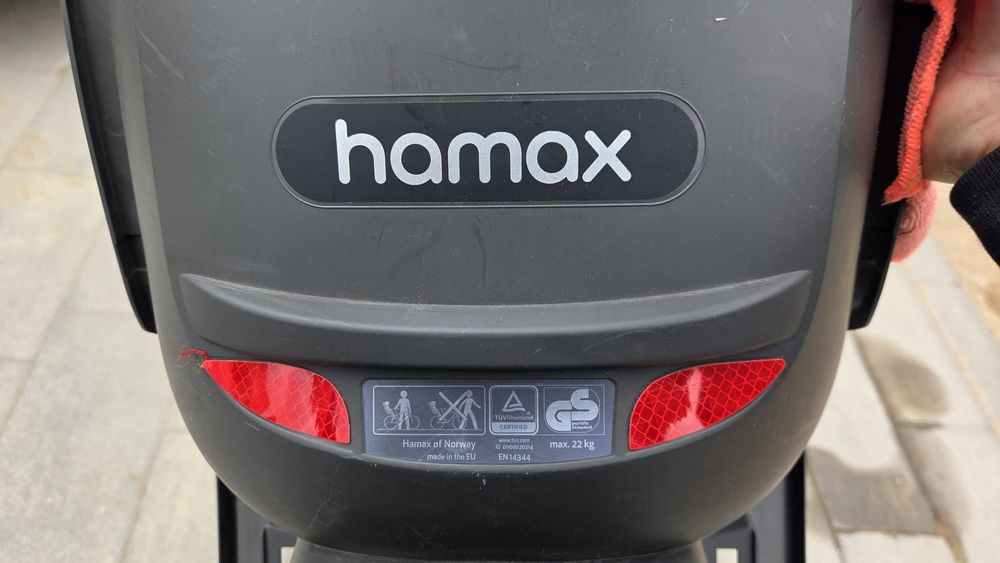 Fotelik rowerowy Hamax buddy