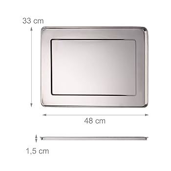 Zestaw półmisków serwowania Relaxdays   48 x 33 cm