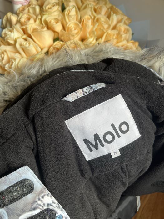 Термокомбінезон Molo Pyxis Fur Snowy Leopards  80 см