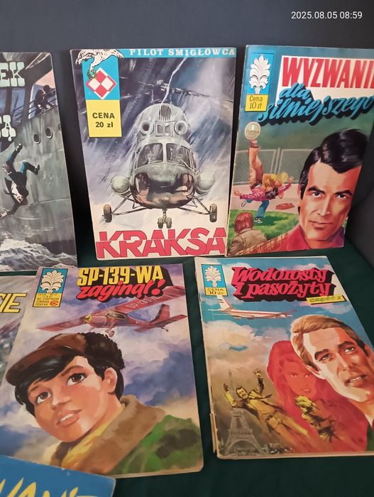 Komiksy kapitan Kloss i inne